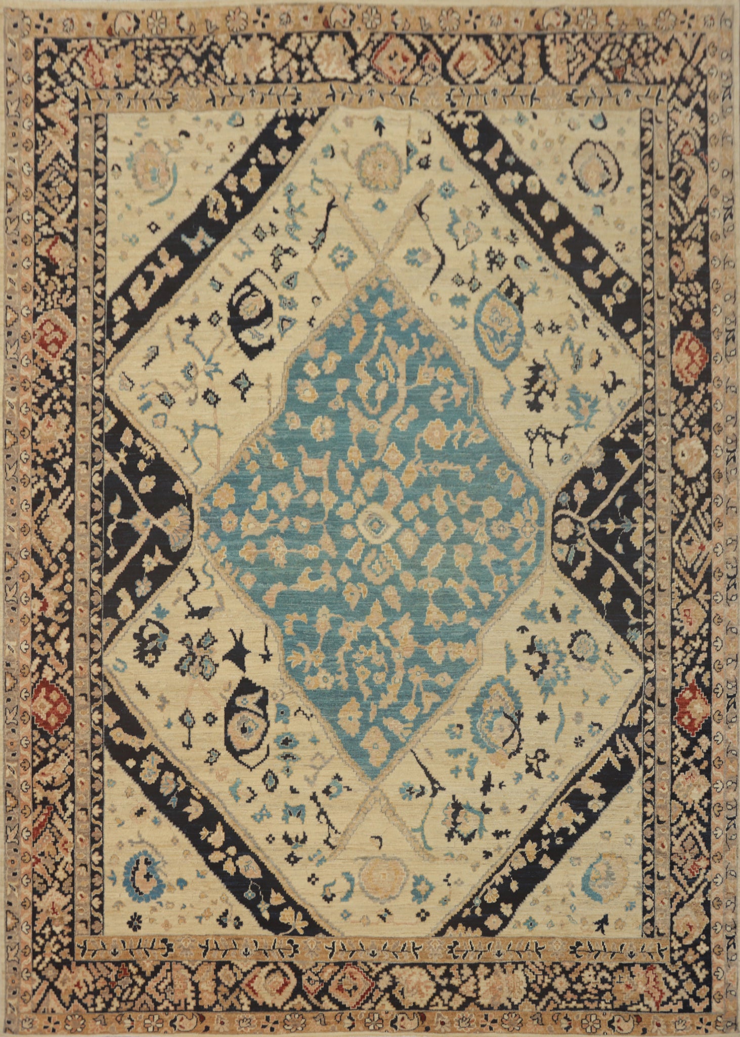 Vegetable Dye Ziegler Oriental Area Rug 8x10