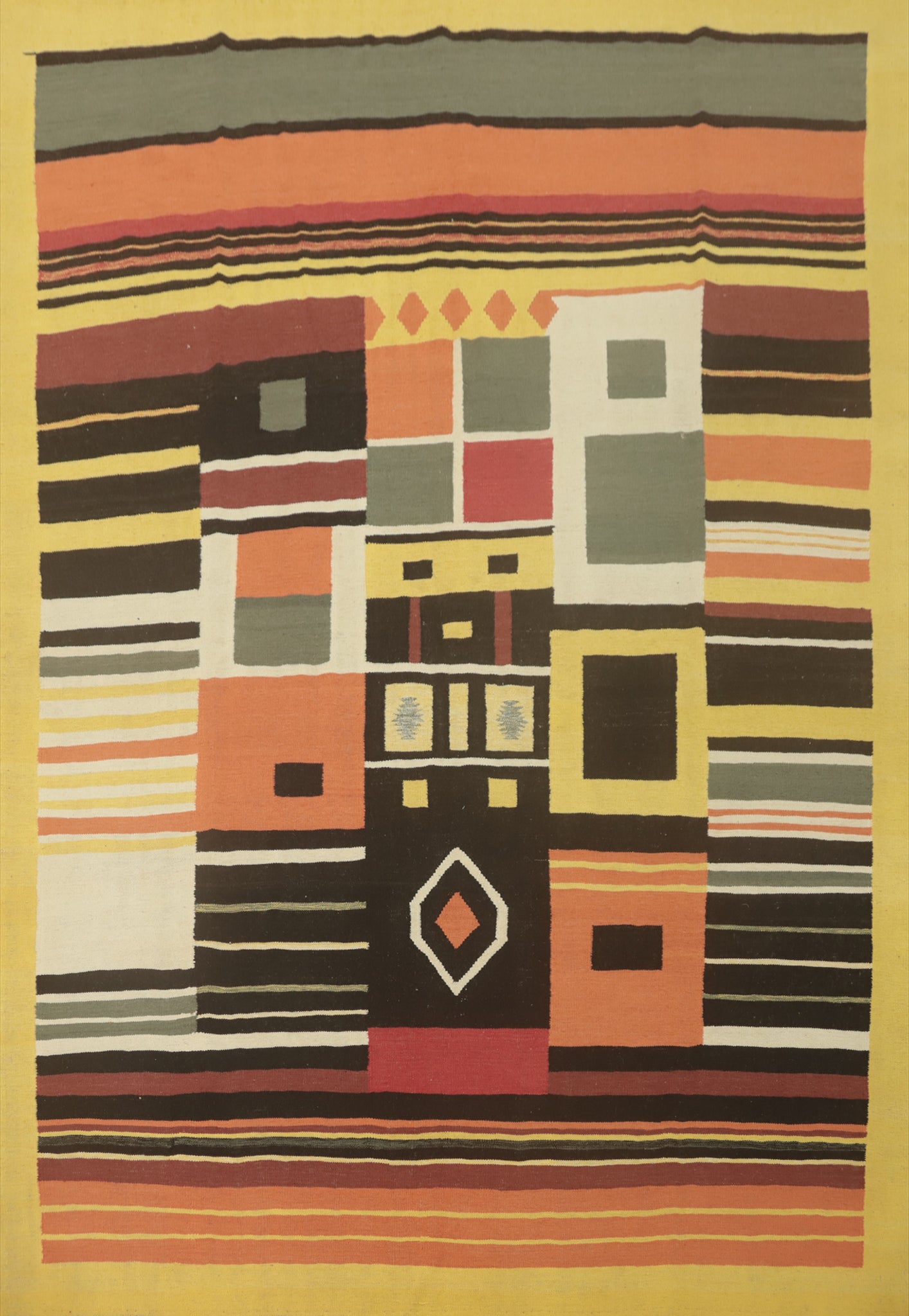 Tribal Geometric Kilim Oriental Area Rug 8x10
