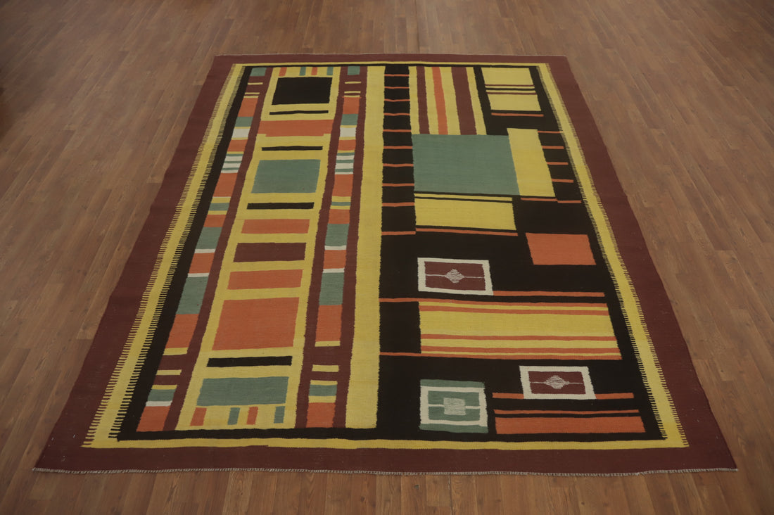 Geometric Kilim Oriental Area Rug 8x10