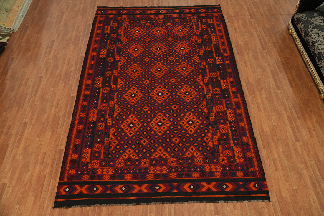 Vegetable Dye Kilim Oriental Large Rug 9x15