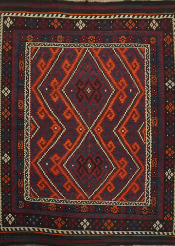 Vegetable Dye Kilim Oriental Area Rug 8x10