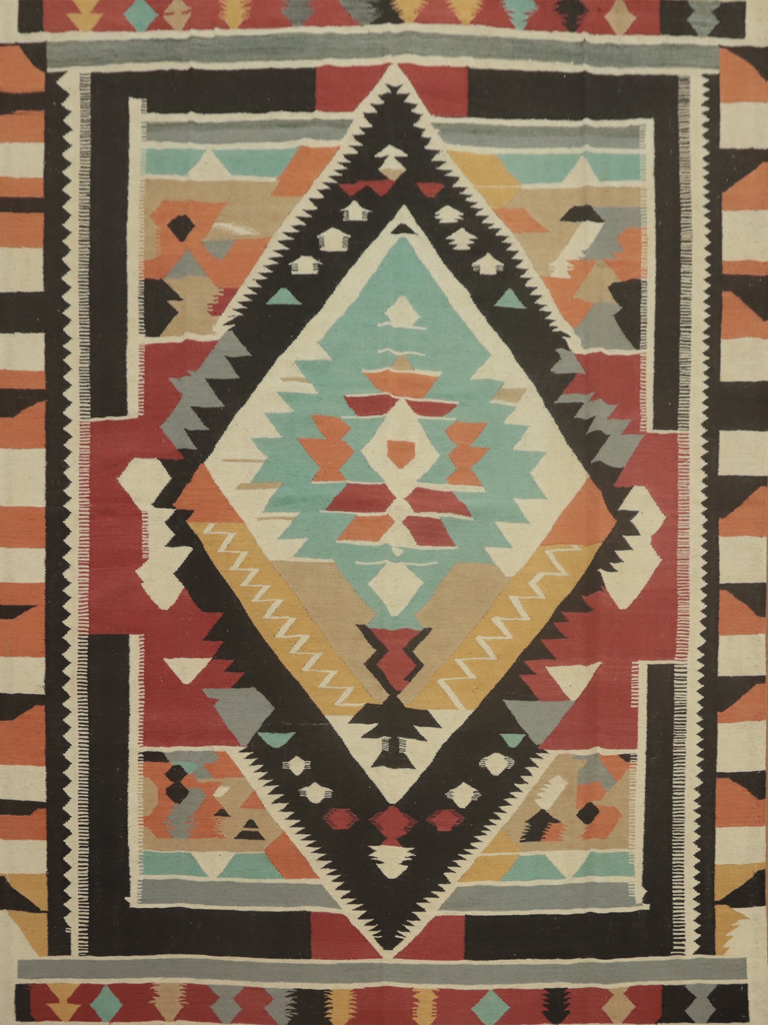 Geometric Kilim Oriental Area Rug 8x10