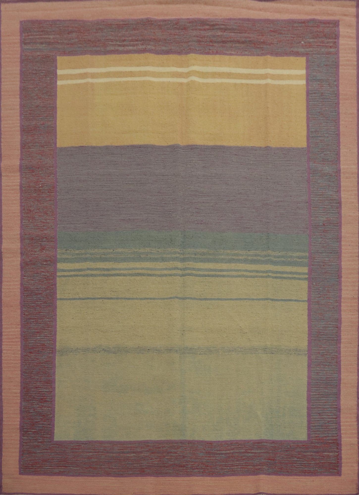 Vegetable Dye Kilim Oriental Area Rug 8x10