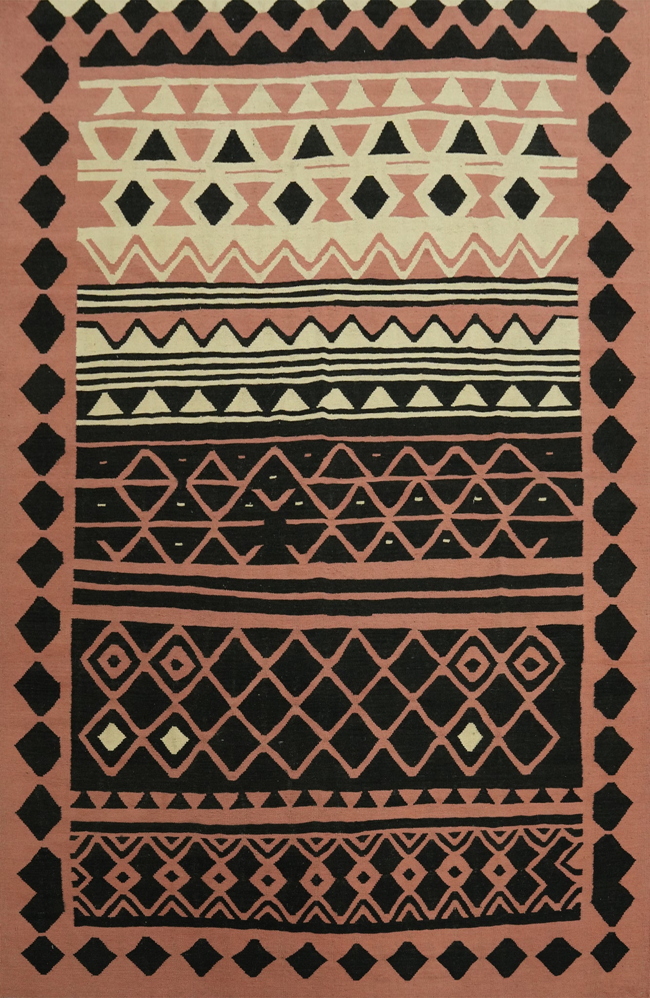 Tribal Geometric Kilim Oriental Area Rug 8x11
