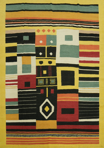 Geometric Kilim Oriental Area Rug 8x10
