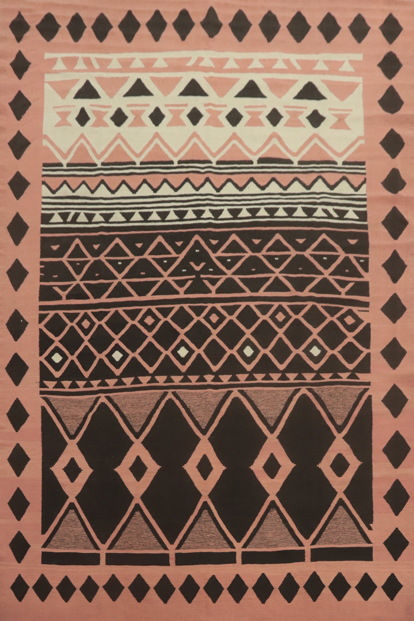 Geometric Kilim Oriental Area Rug 9x12