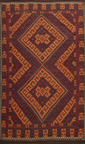 Tribal Kilim Vegetable Dye Large Rug 10x16
