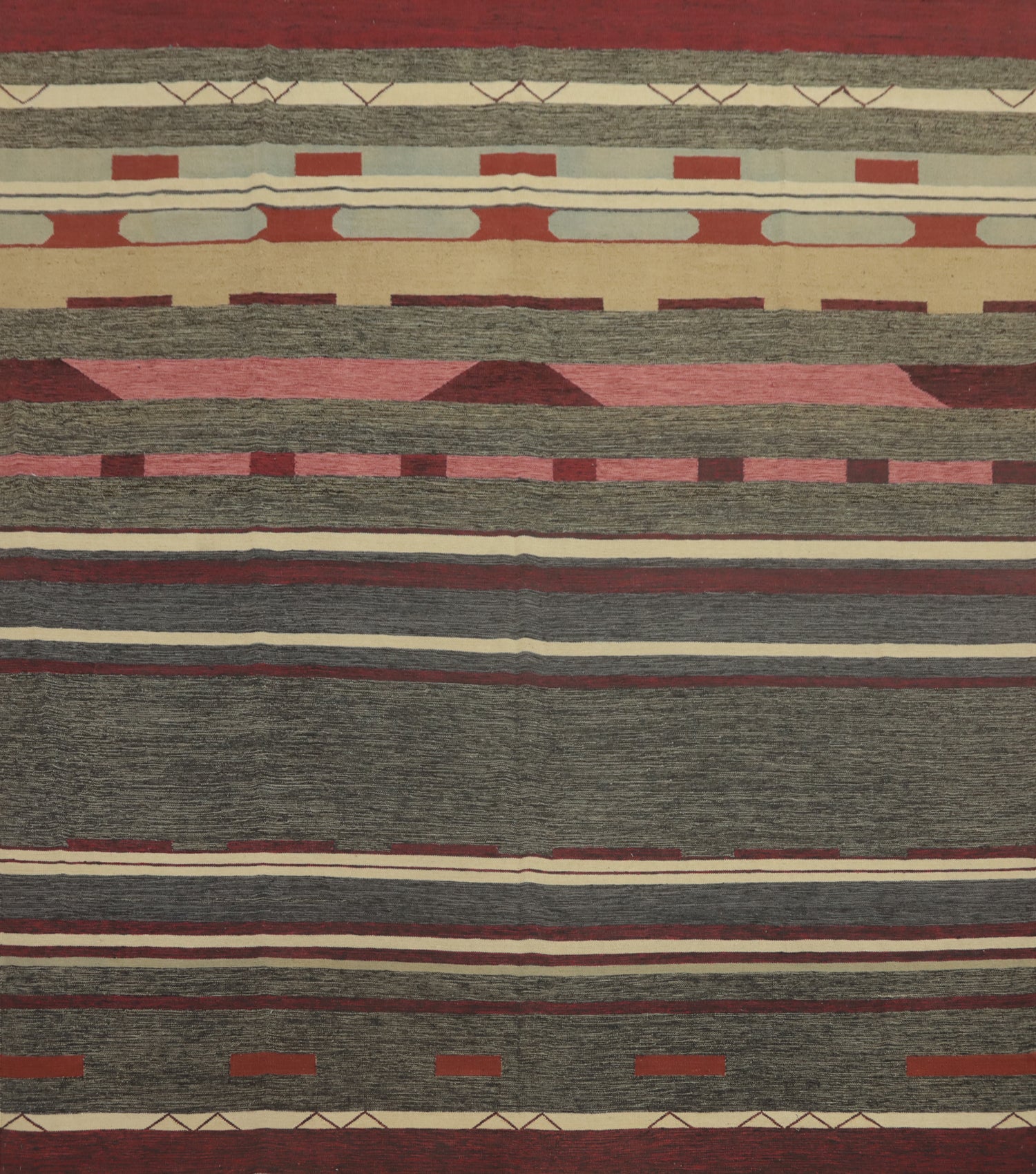 Vegetable Dye Kilim Square Large Rug 12x12
