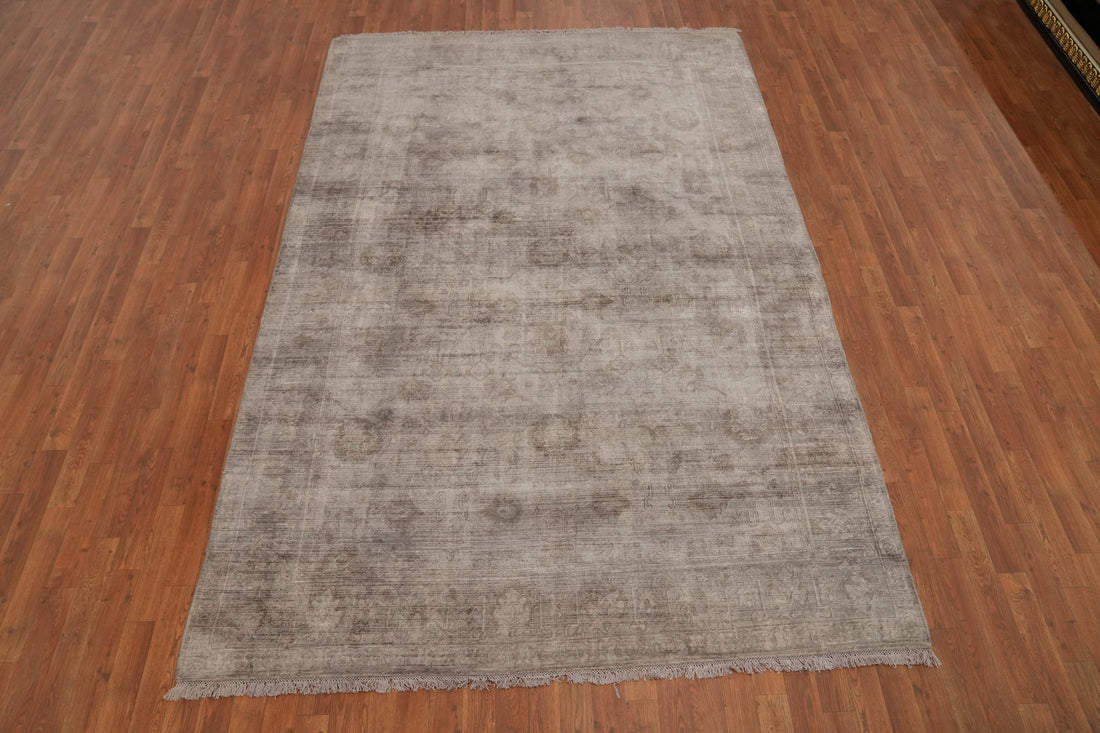Handmade Oushak Indian Area Rug 7x10