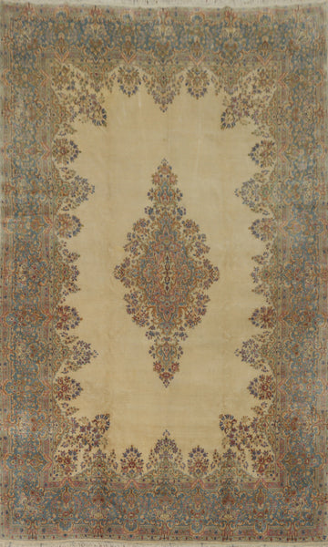 Vegetable Dye Kerman Persian Large Rug 10x15
