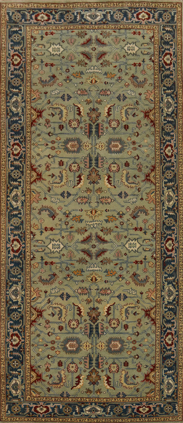 Handmade Wool Oushak Oriental Large Rug 8x20