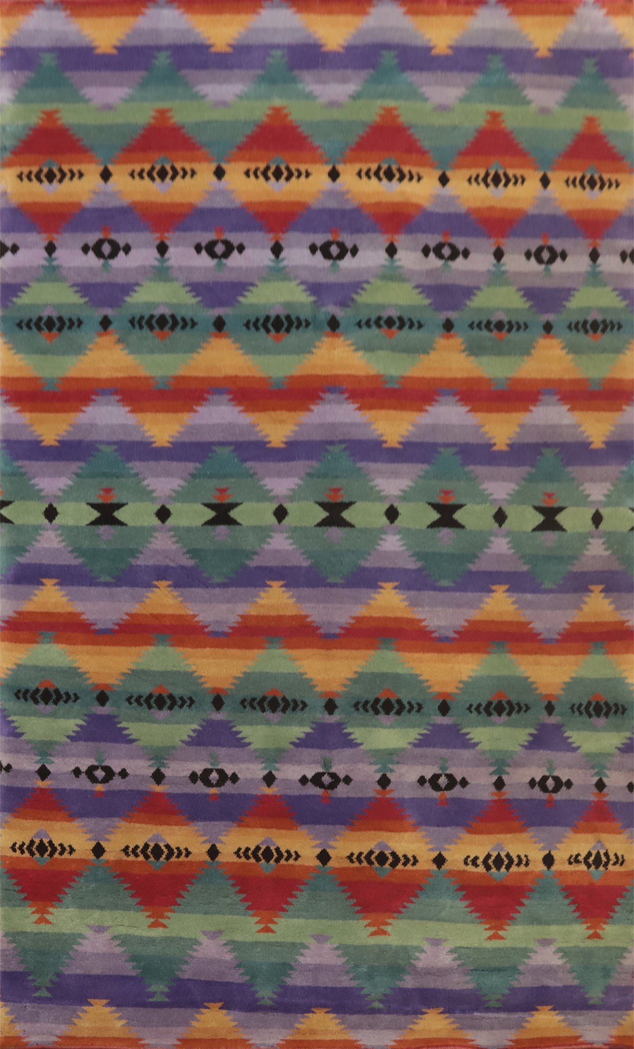 Vegetable Dye Gabbeh Room Size Area Rug 6x9