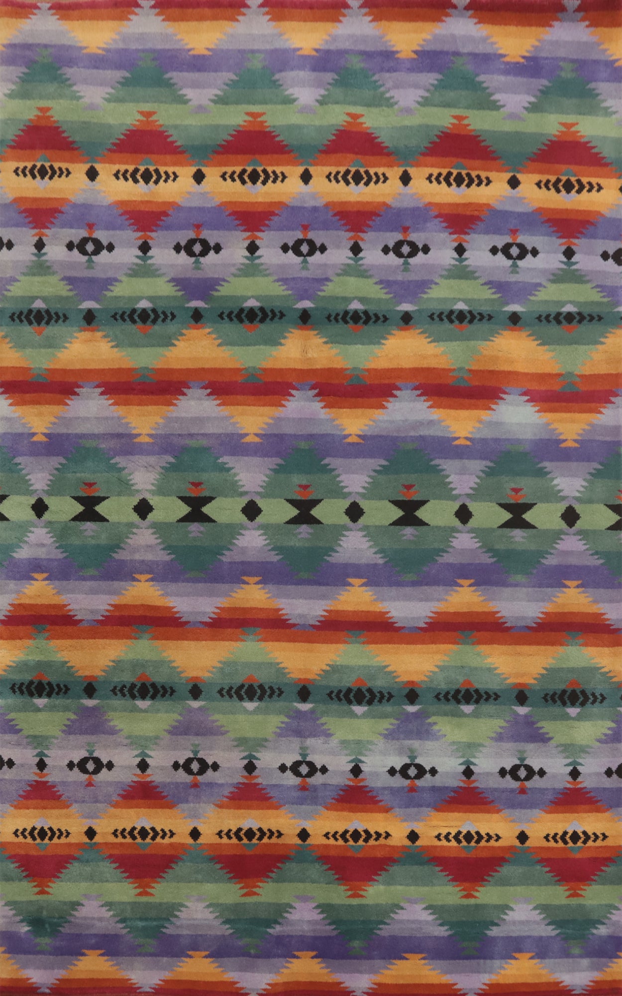 Vegetable Dye Gabbeh Room Size Area Rug 6x9