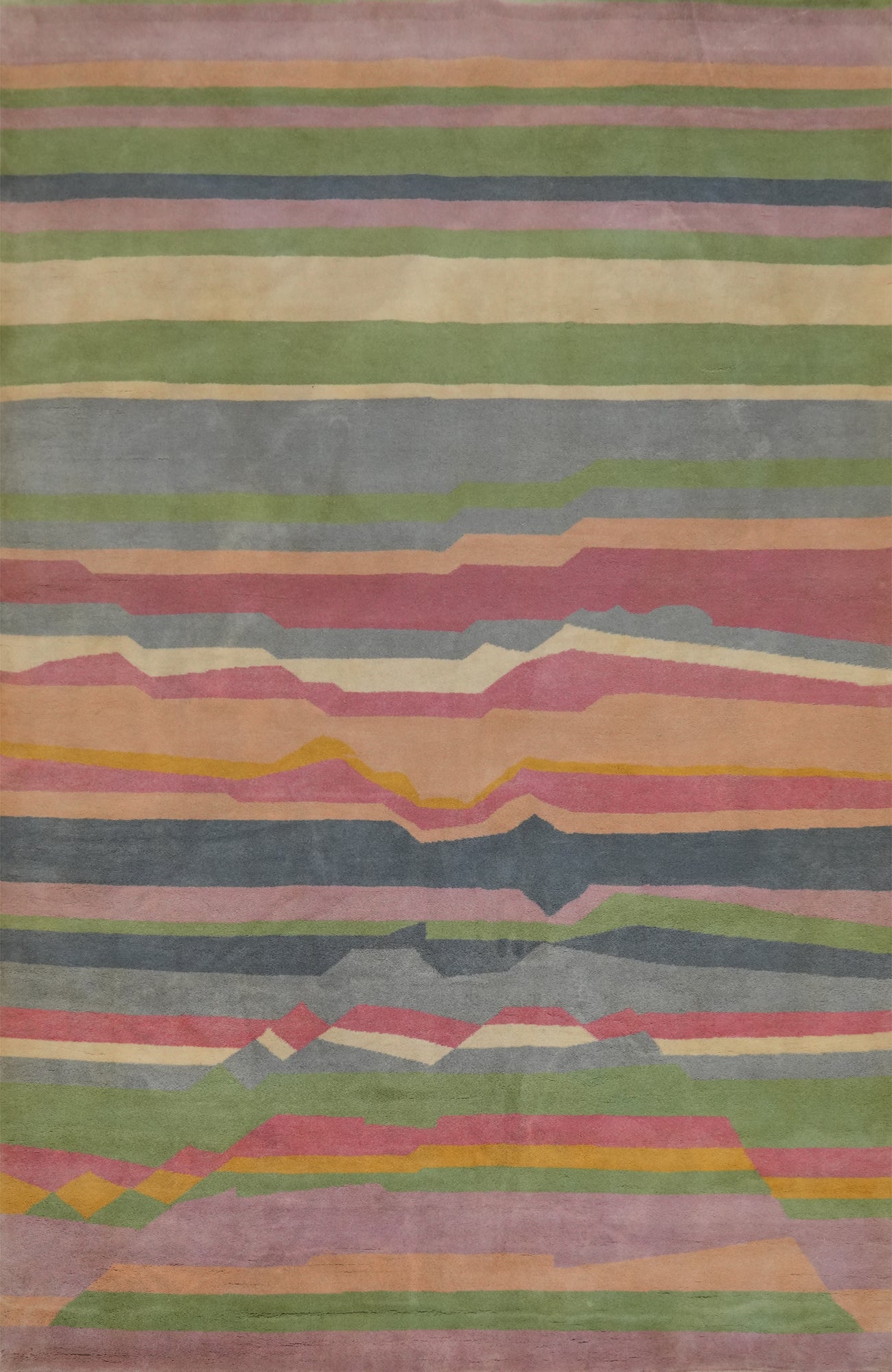Vegetable Dye Wool Gabbeh Living Room Area Rug 6x9