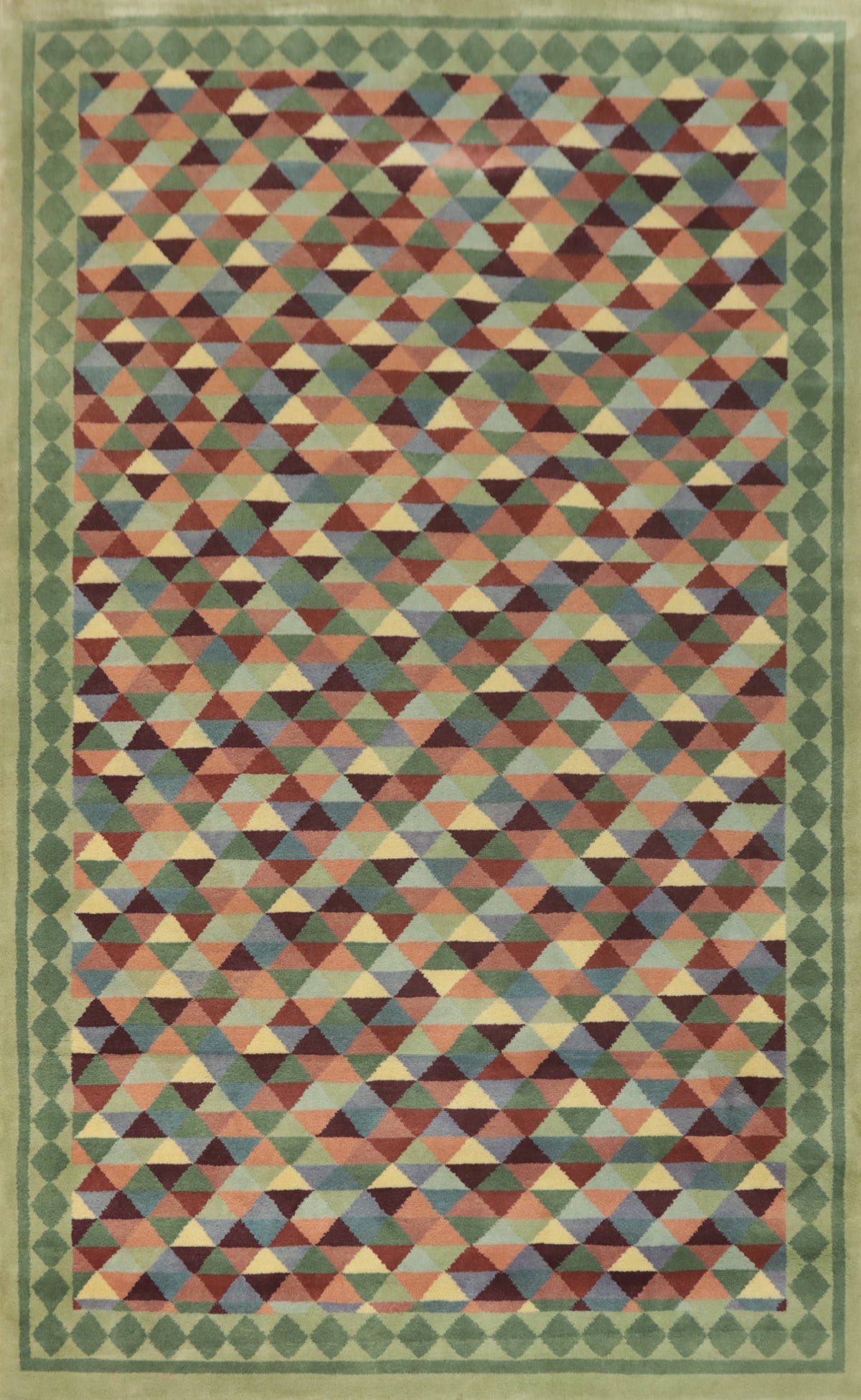 Vegetable Dye Wool Gabbeh Living Room Area Rug 6x9