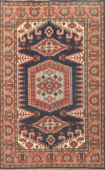Geometric Wool Viss Living Room Area Rug 6x9
