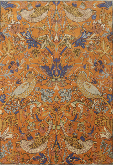 Animals Pictorial Ziegler Room Size Area Rug 8x10