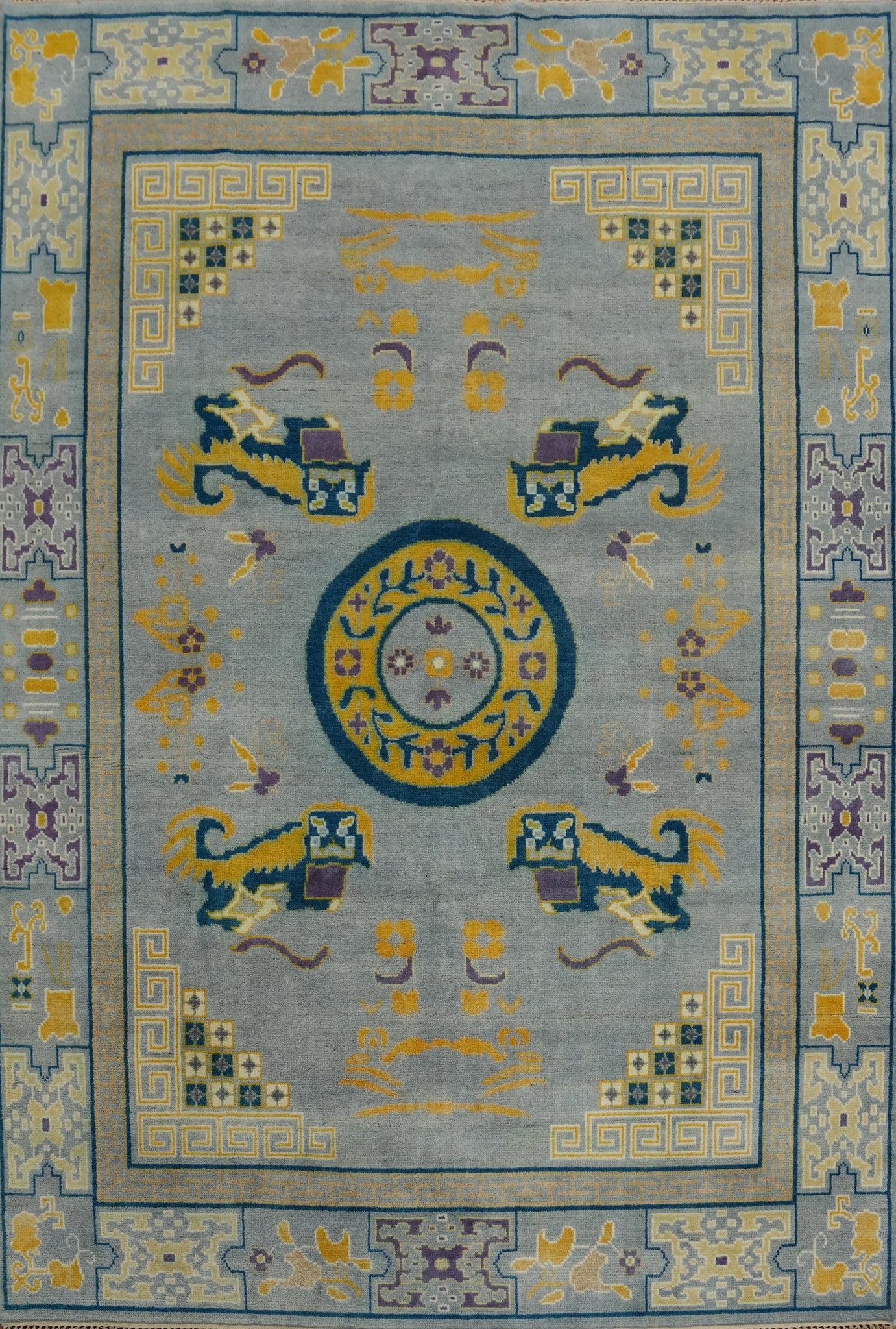 Handmade Wool Oushak Room Size Area Rug 8x10