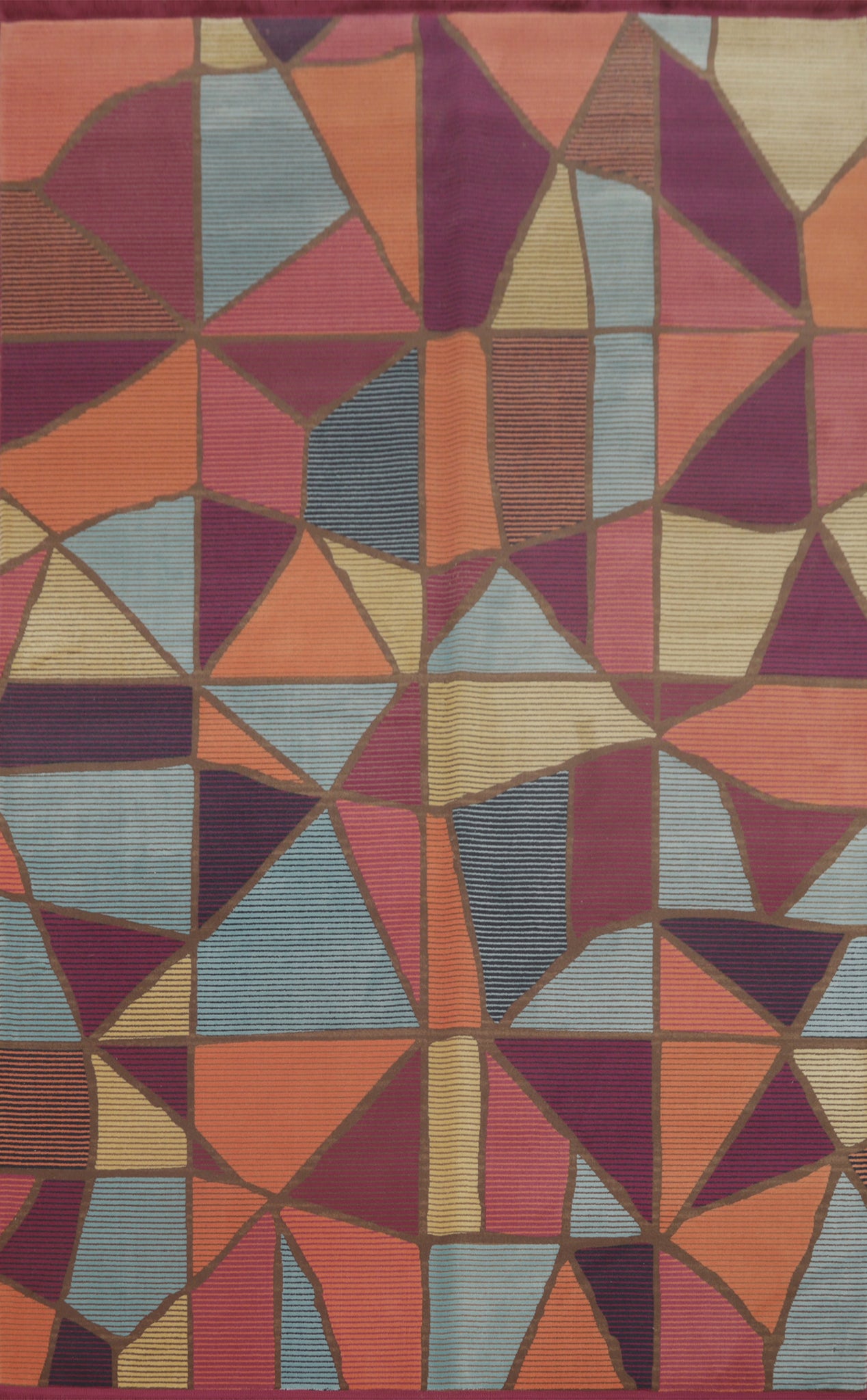 Geometric Gabbeh Modern Area Rug 6x9