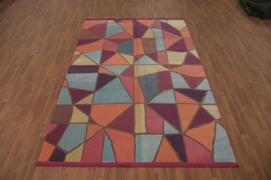 Geometric Gabbeh Modern Area Rug 6x9