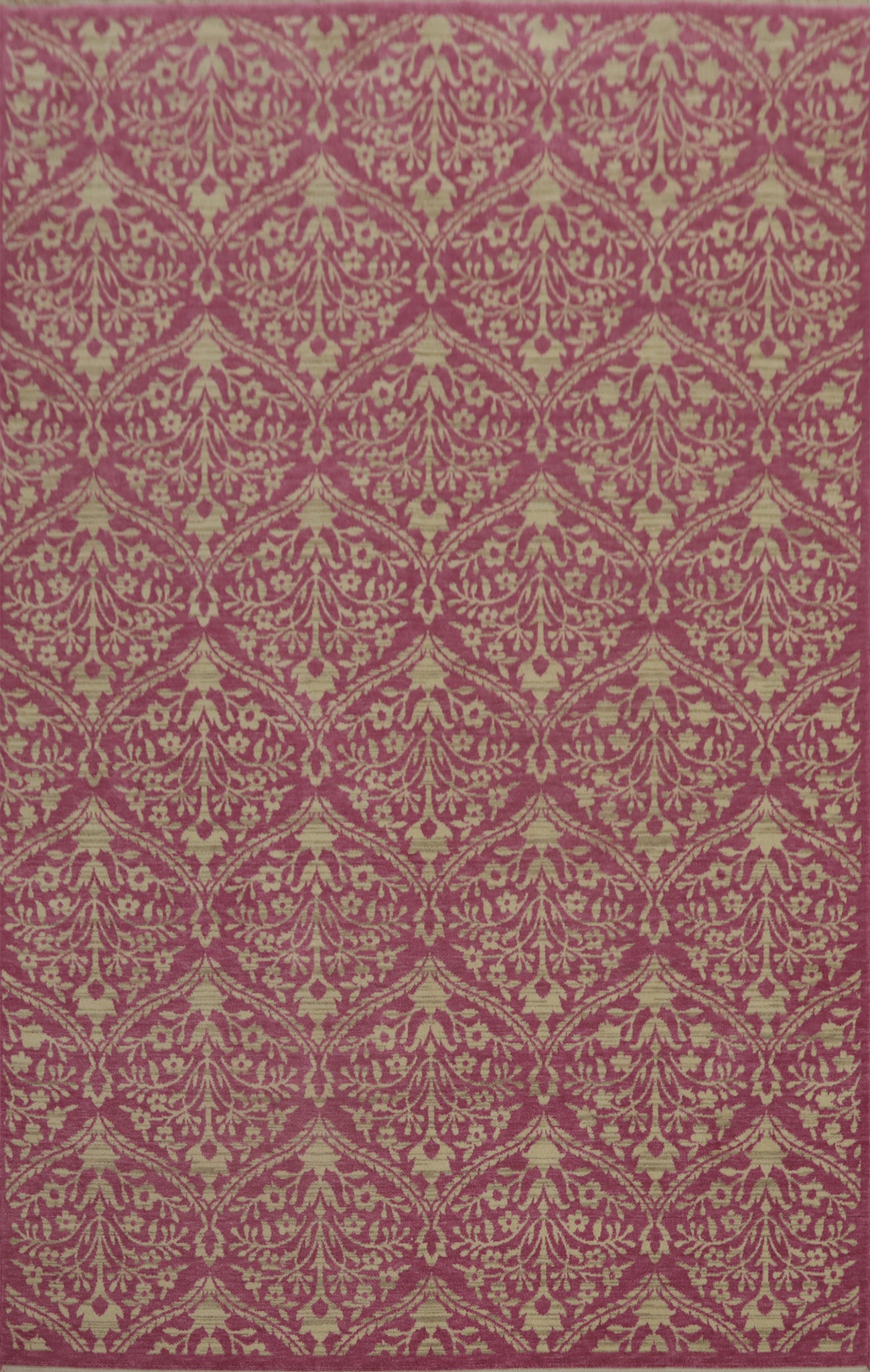 All-Over Floral Gabbeh Living Room Area Rug 6x9