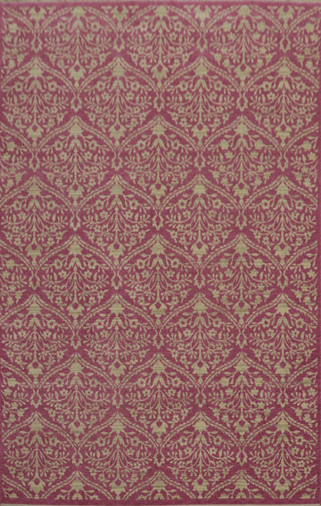 All-Over Floral Gabbeh Living Room Area Rug 6x9