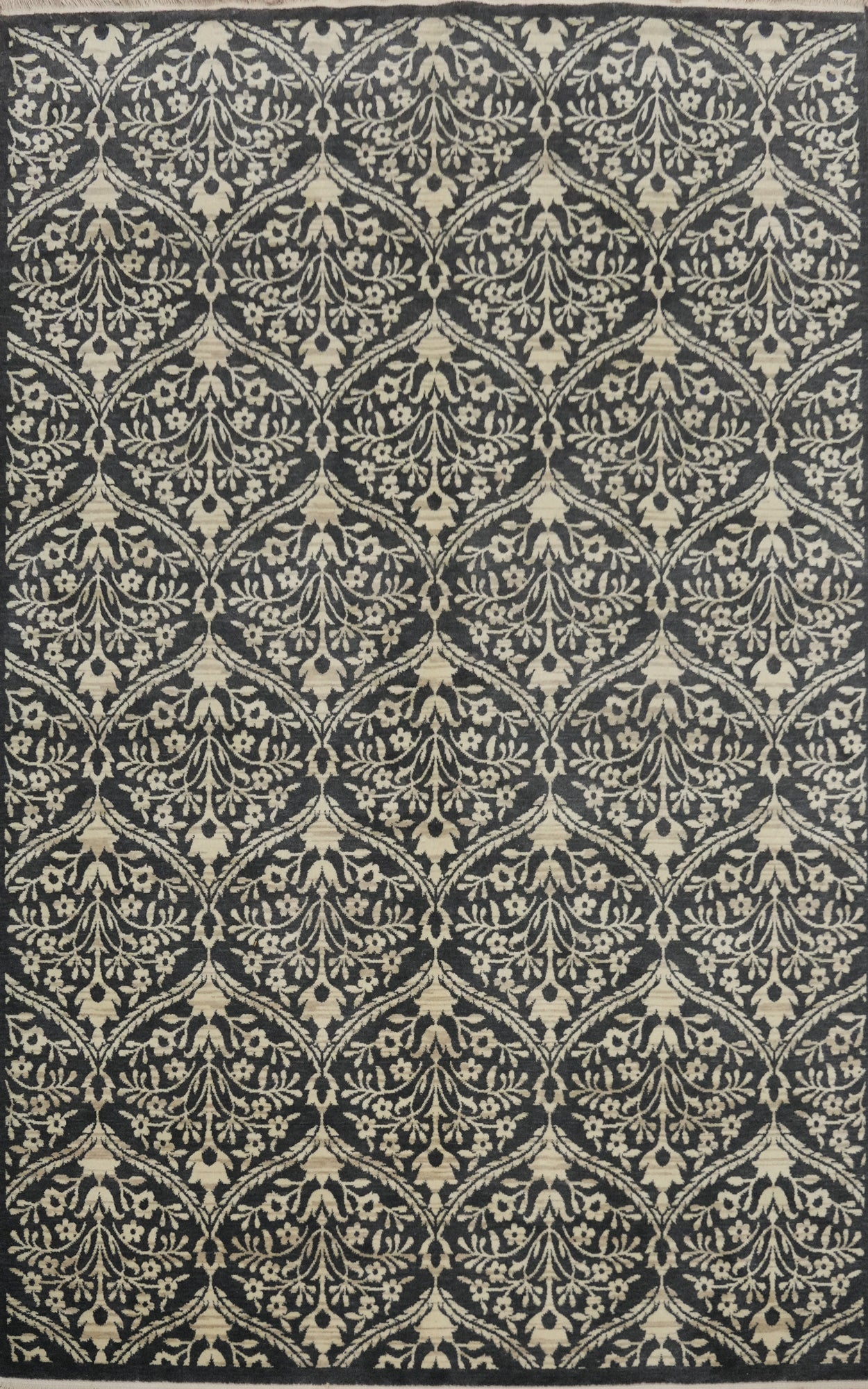 Wool Gabbeh Living Room Area Rug 6x9