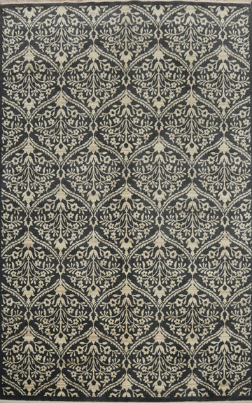 Wool Gabbeh Living Room Area Rug 6x9