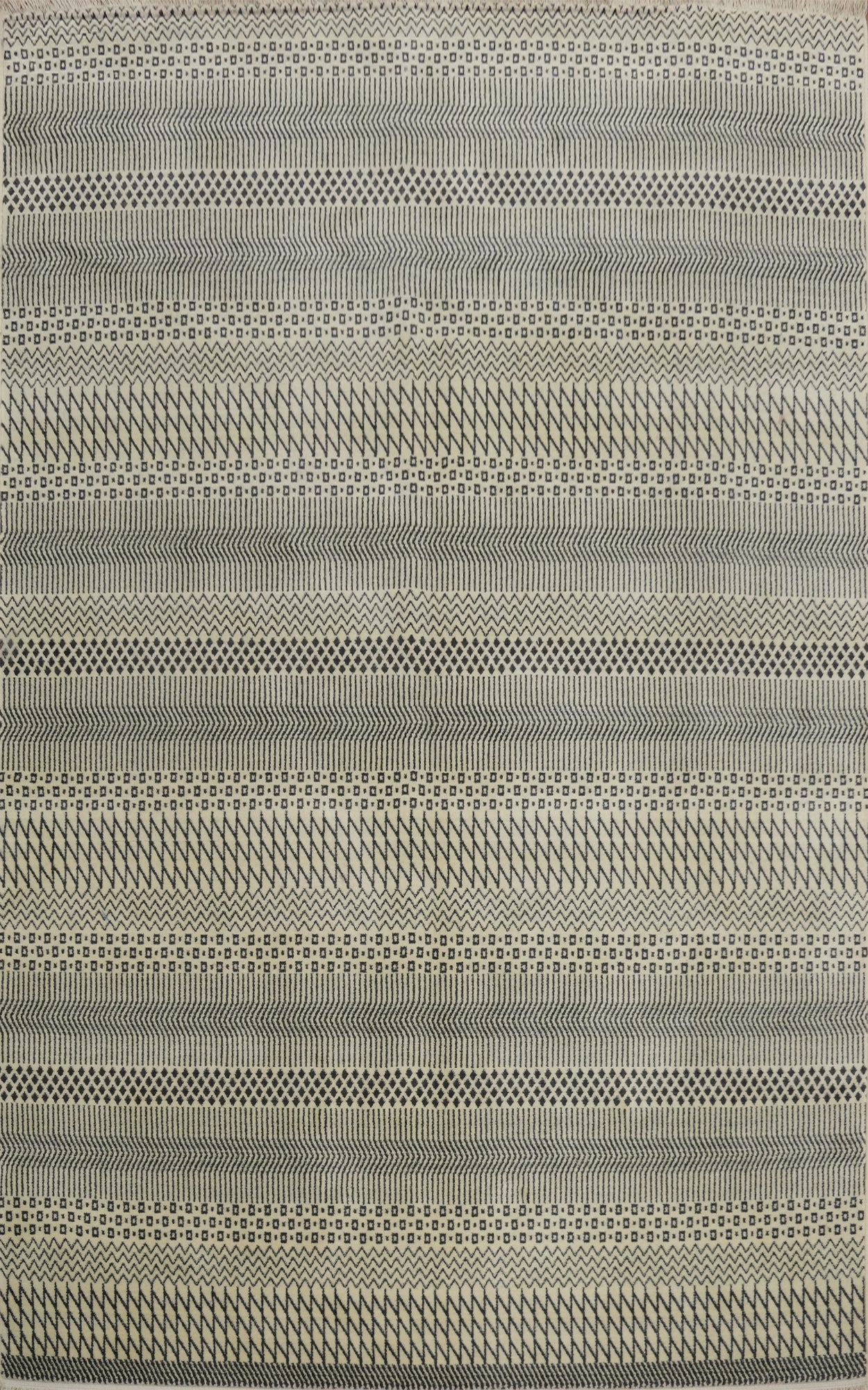 Geometric Gabbeh Living Room Area Rug 6x9