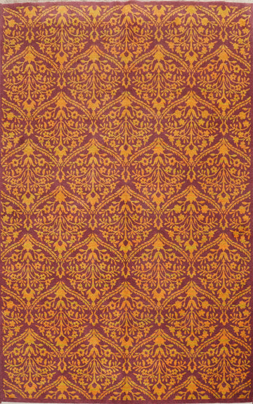 Floral Gabbeh Room Size Area Rug 6x9