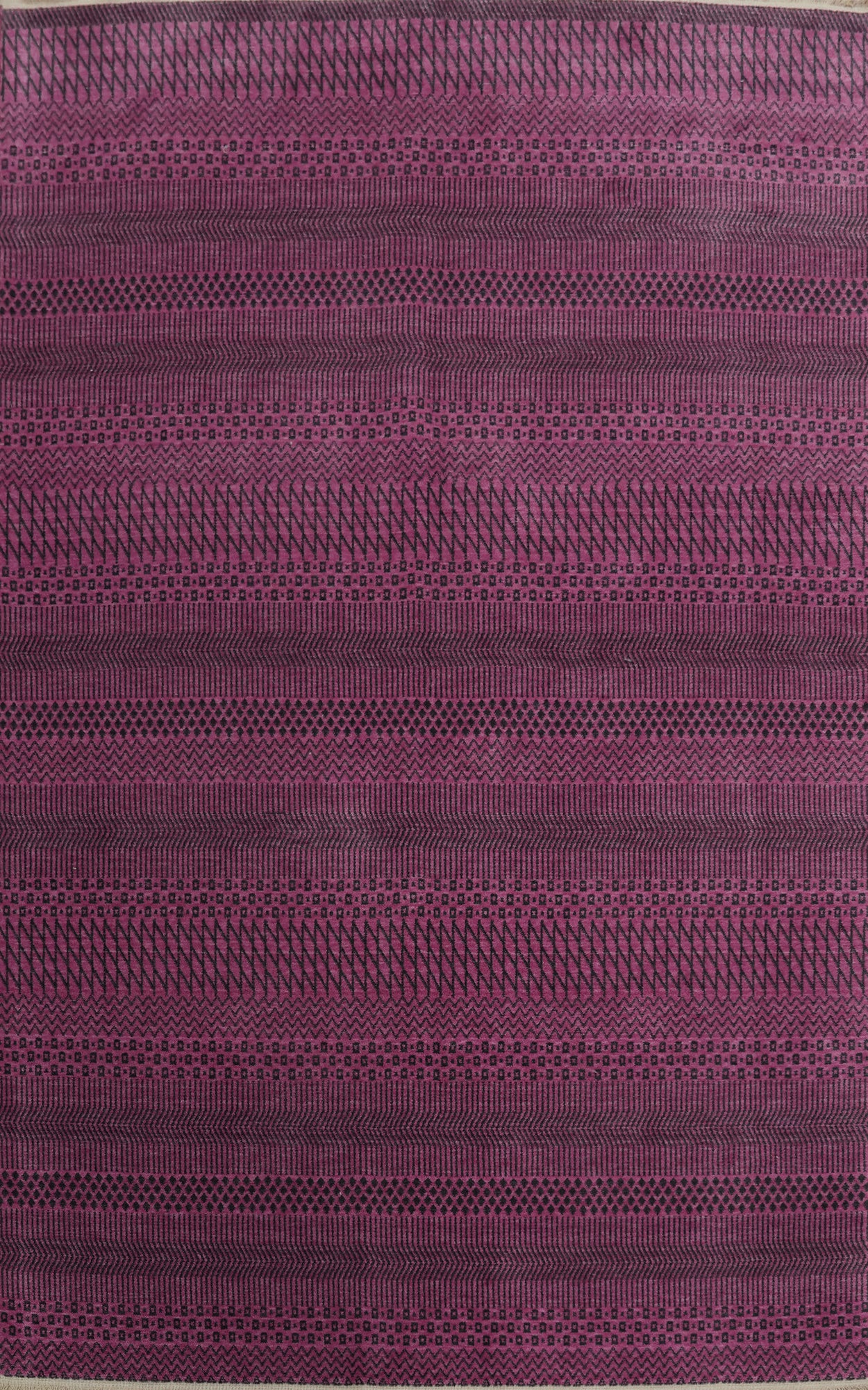Geometric Gabbeh Room Size Area Rug 6x9