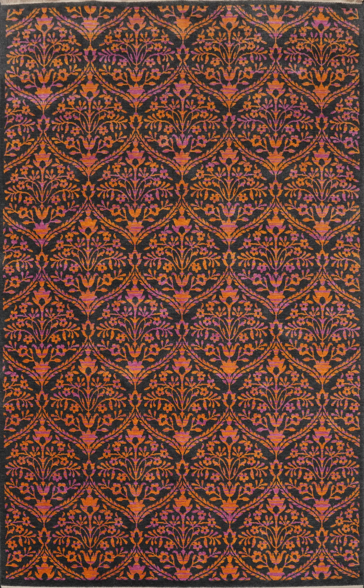 Floral Gabbeh Room Size Area Rug 6x9