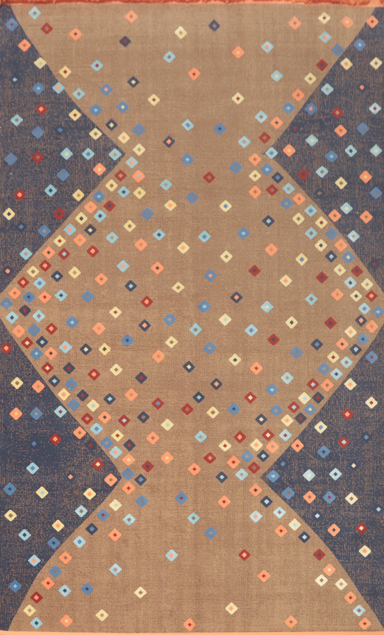 Geometric Gabbeh Room Size Area Rug 6x9