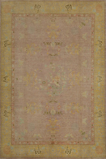 Vegetable Dye Art Deco Oriental Large Rug 12x15