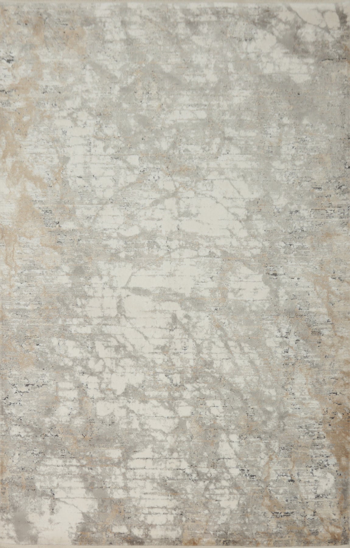 Elegant Marble Textured Modern Rug 5x7