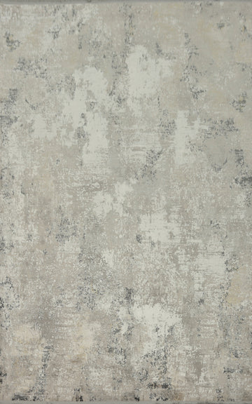Neutral Toned Contemporary Rug 5x7 with Subtle Textured Design