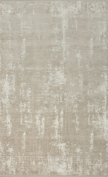 Elegant Beige Textured Area Rug 5x8 for Modern Living Spaces