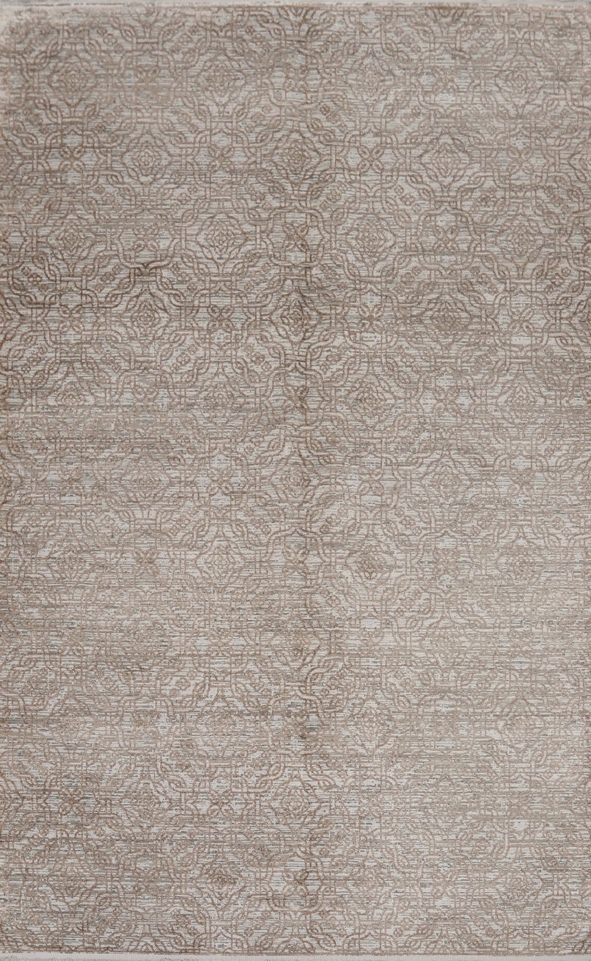 All-Over Geometric Oriental Rug 5x7