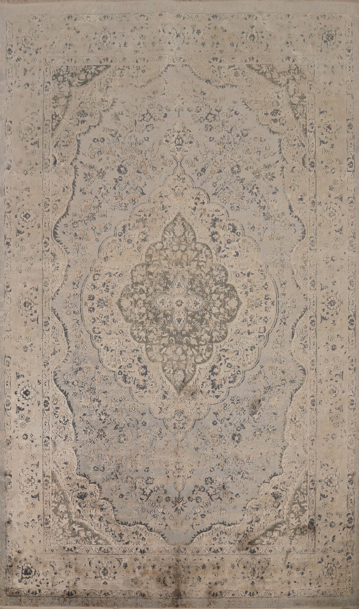 Classic Patterned Light Traditional Tones Area Rug 5x7