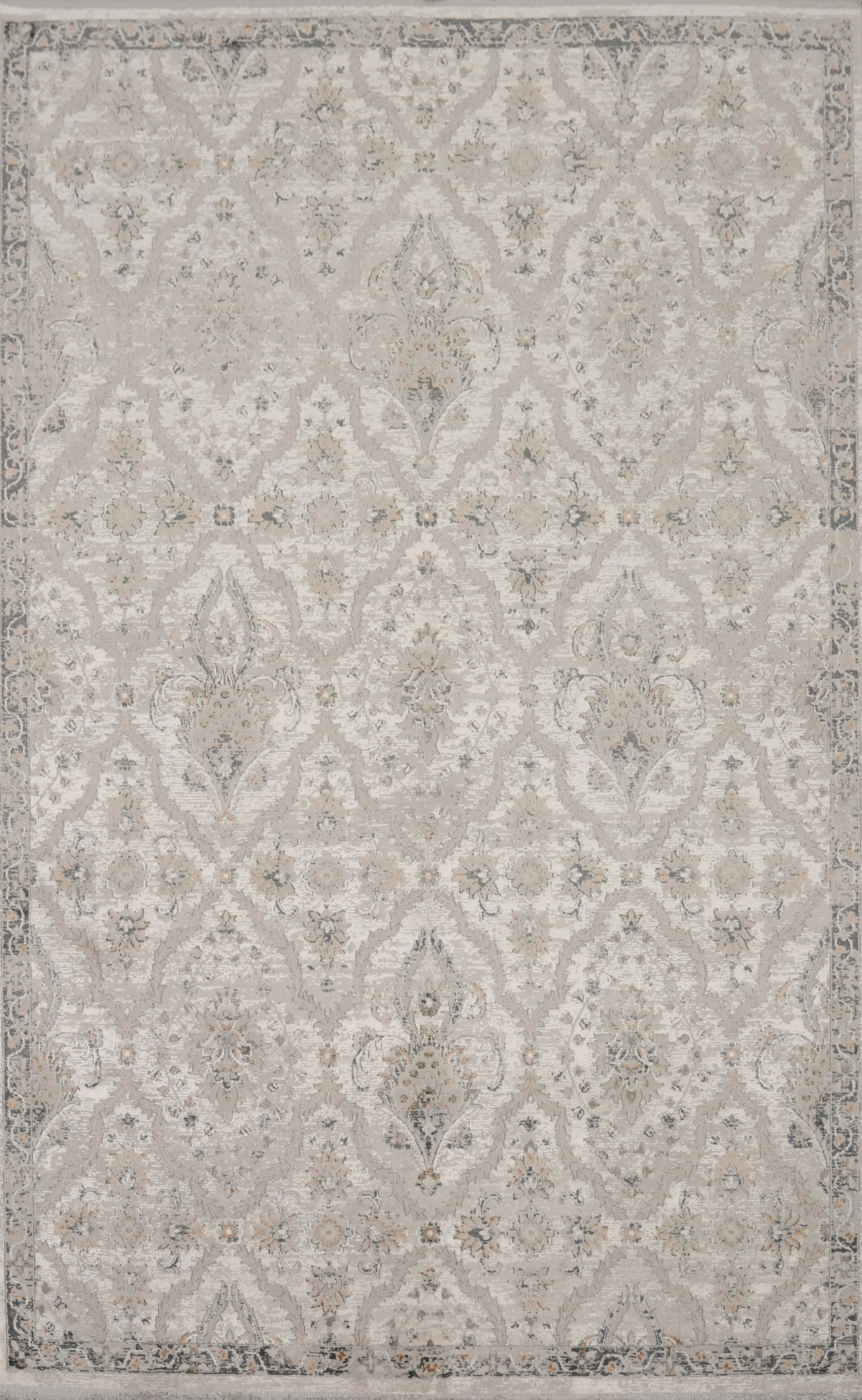 Detailed Floral Patterns Elegant Traditional Rug 5x7
