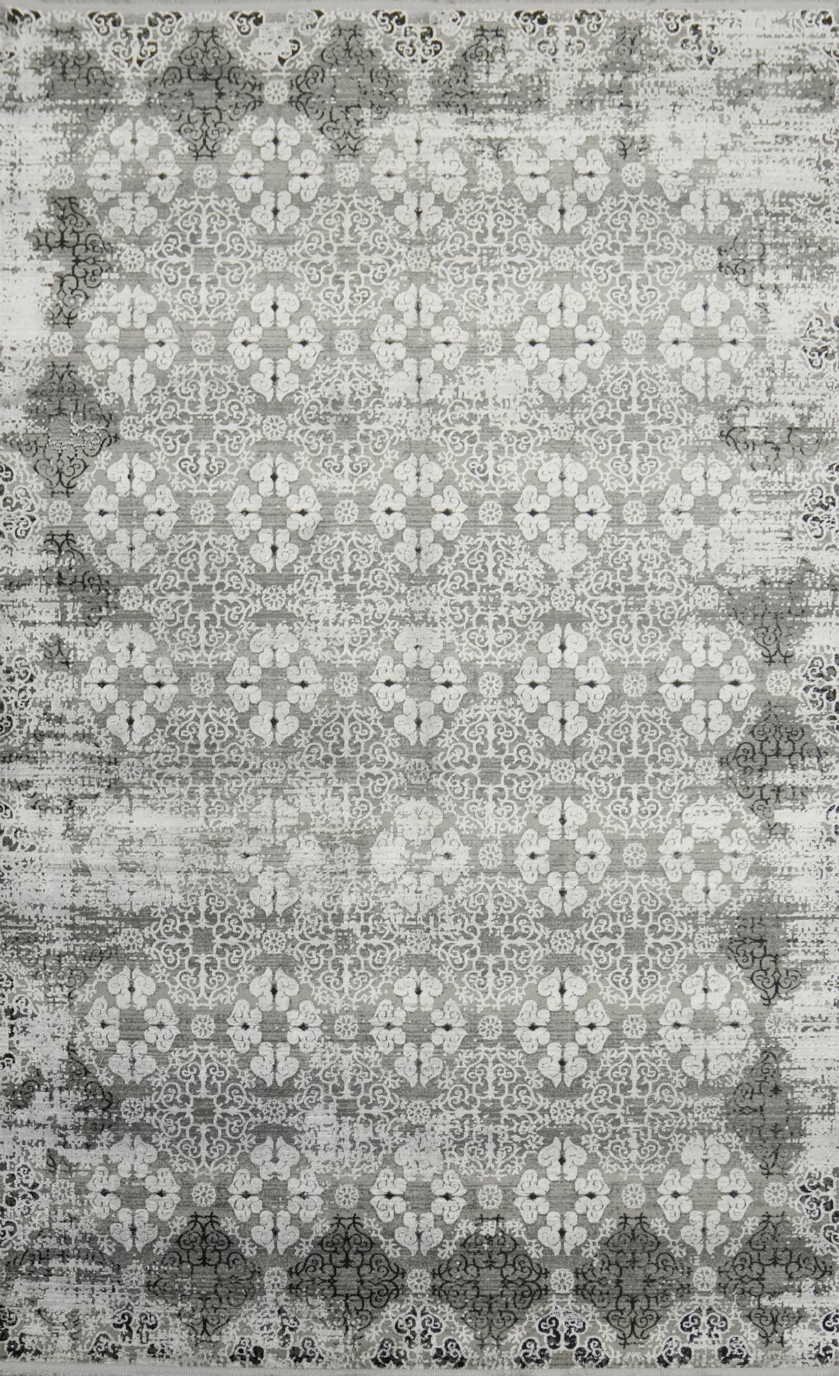 Distressed Look Timeless Design Modern Rug 5x7