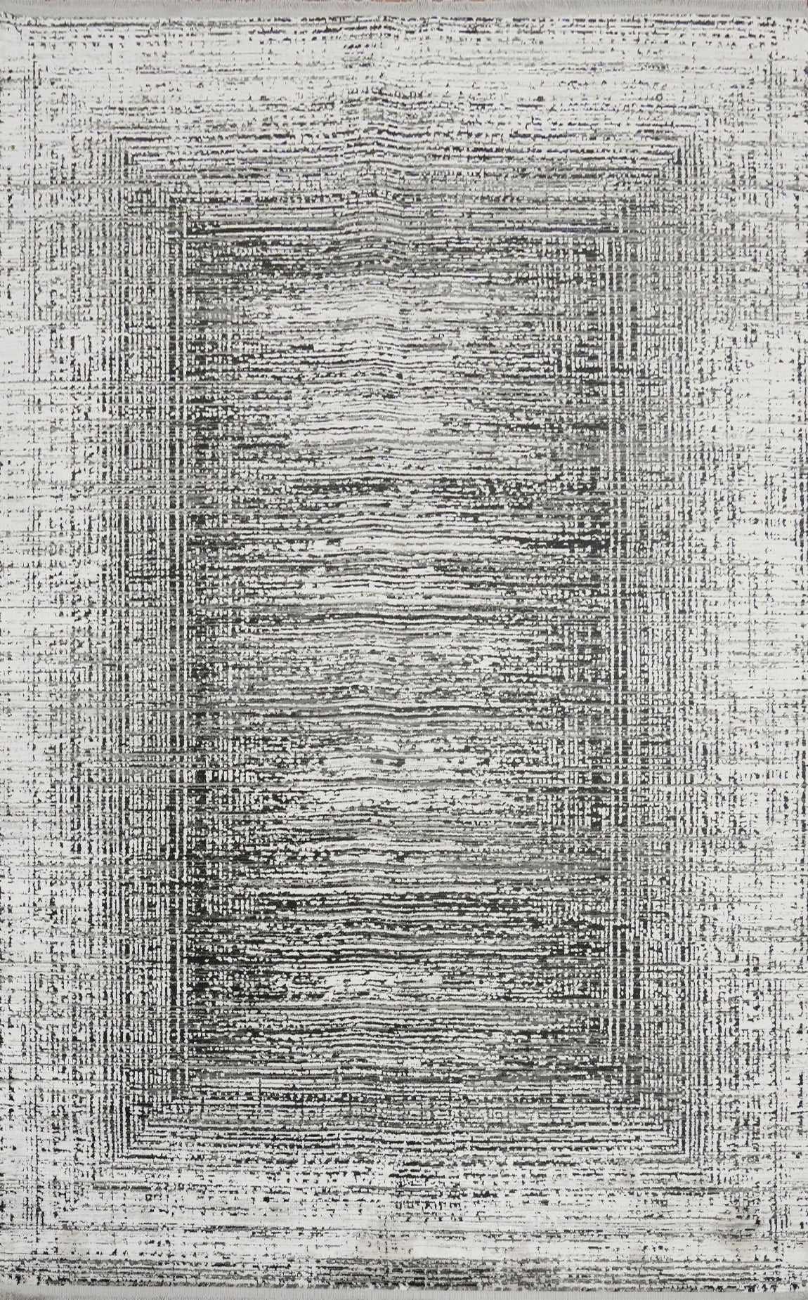 Layered Geometric Patterns Modern Abstract Rug 5x7