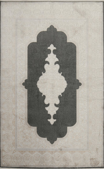 Vintage Elegance Medallion Area Rug 5x7