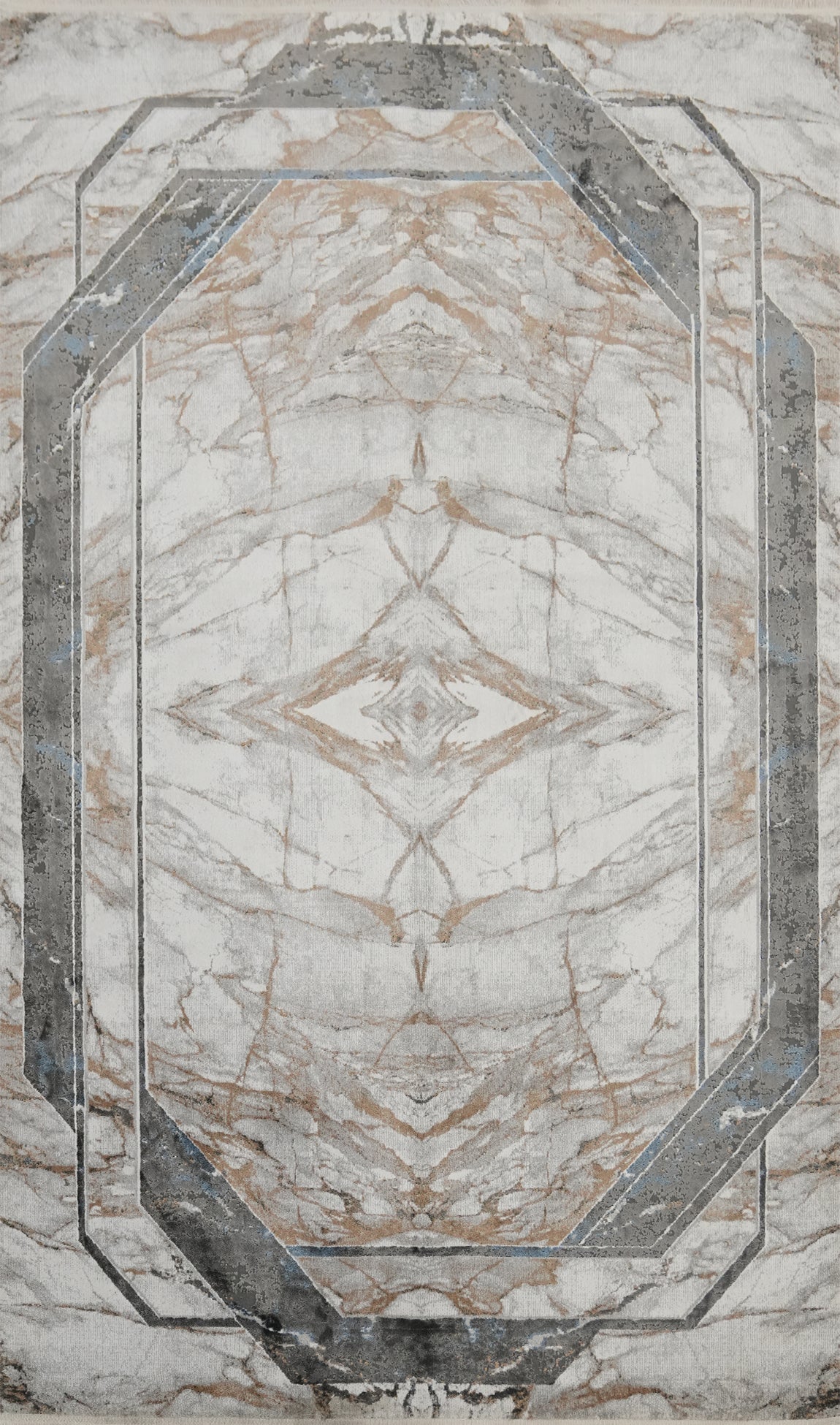 Luxury Marble Pattern Modern Geometric Rug 5x7