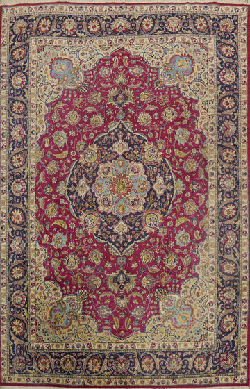 Vegetable Dye Tabriz Persian Area Rug 7x10