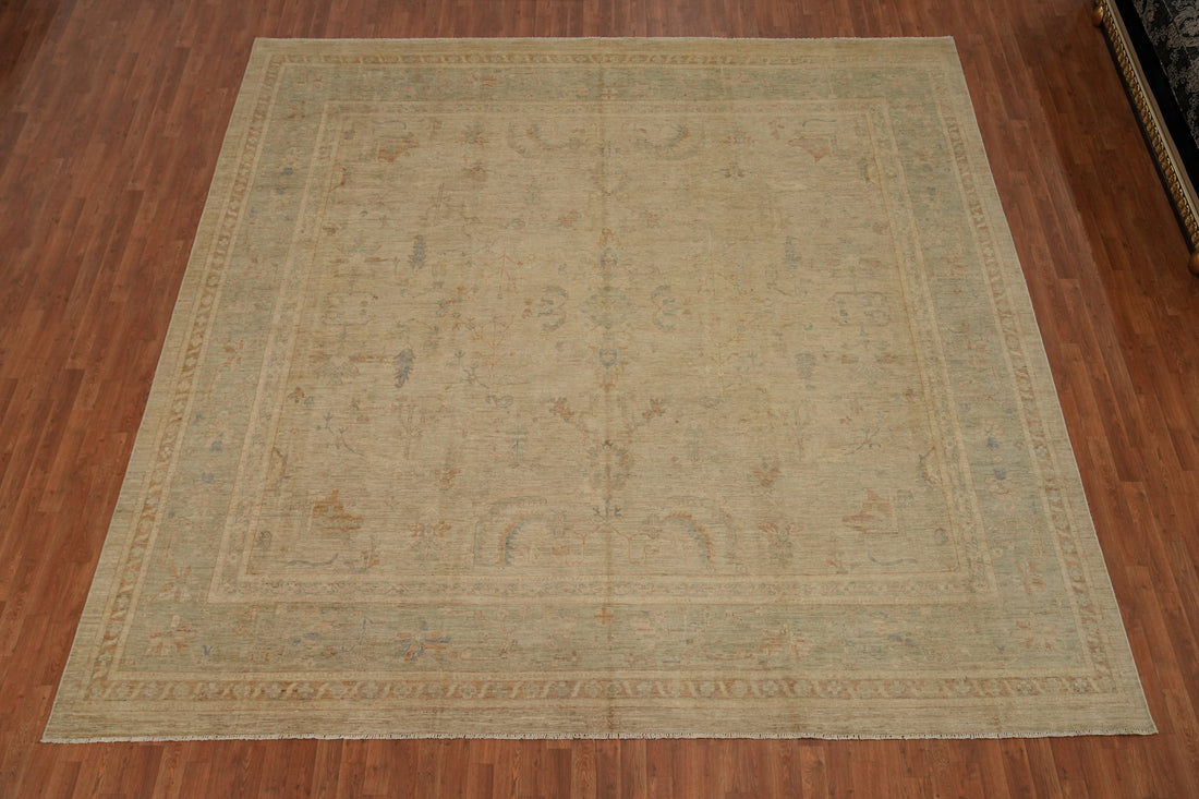 Vegetable Dye Ziegler Oriental Large Rug 12x12