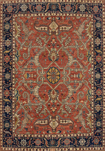 Vegetable Dye Ziegler Living Room Area Rug 8x10