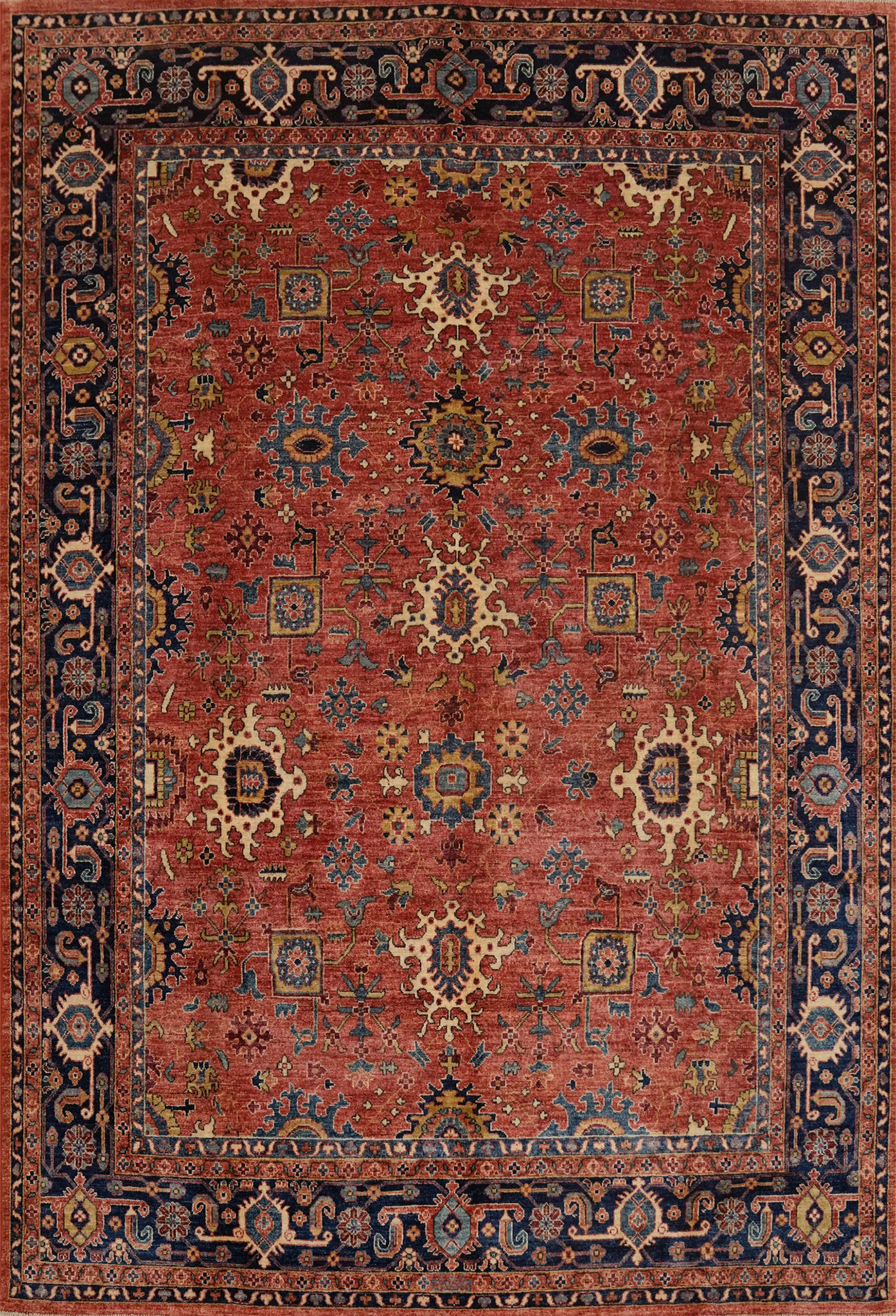 Vegetable Dye Ziegler Living Room Area Rug 8x10