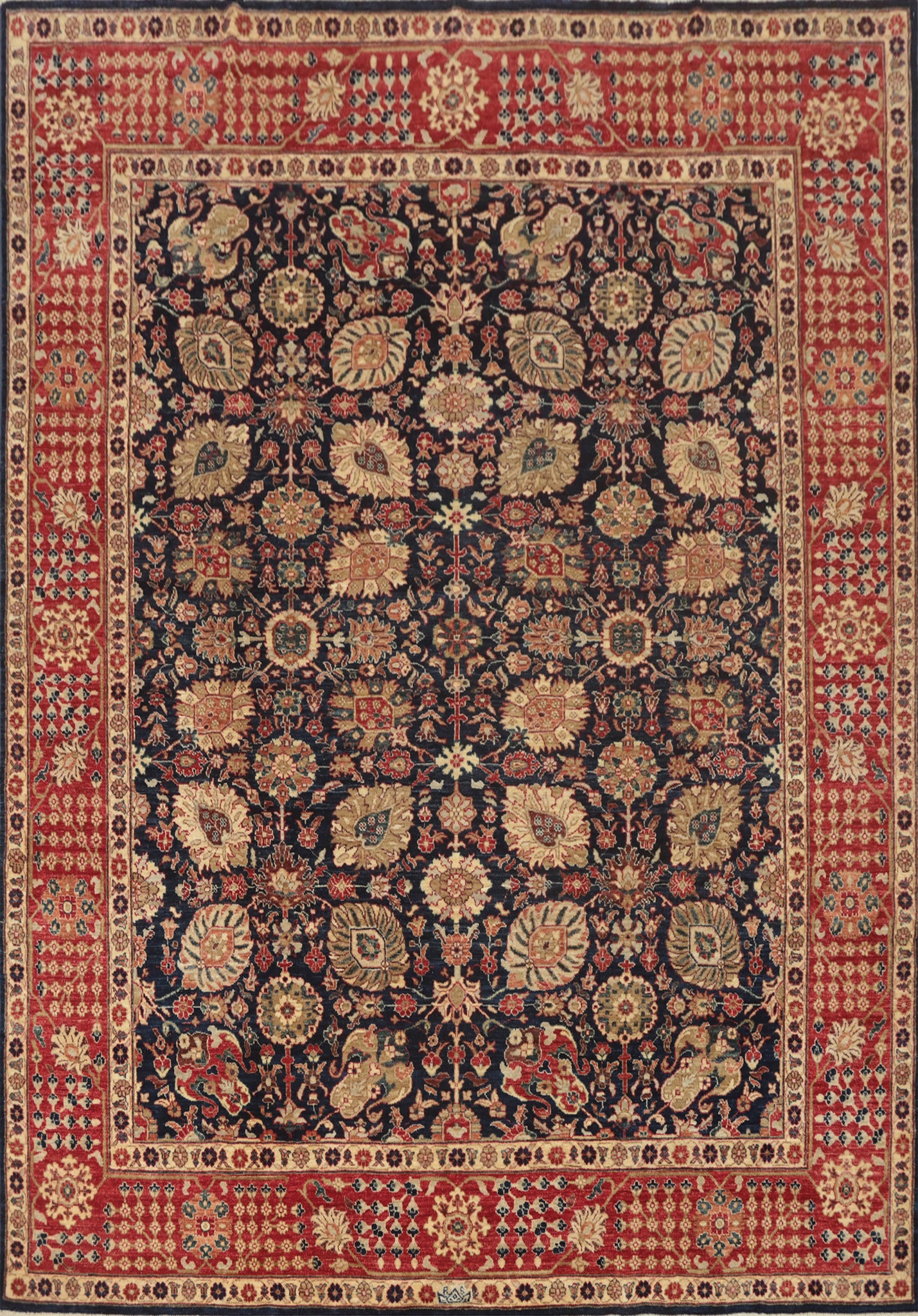 Vegetable Dye Ziegler Living Room Area Rug 8x10