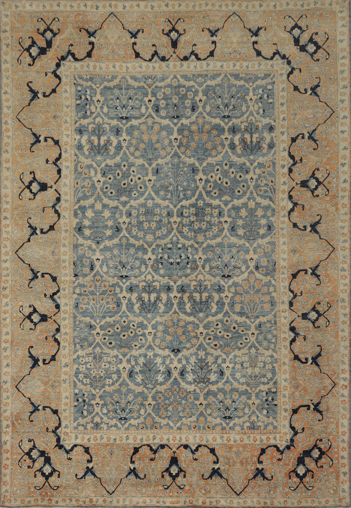 Vegetable Dye Ziegler Oriental Area Rug 10x13
